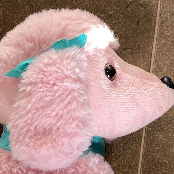 Kid Connection 9 inch Pink Plush Poodle Walking Bark Pet Remote Controlled Leash - Picture 6 of 11